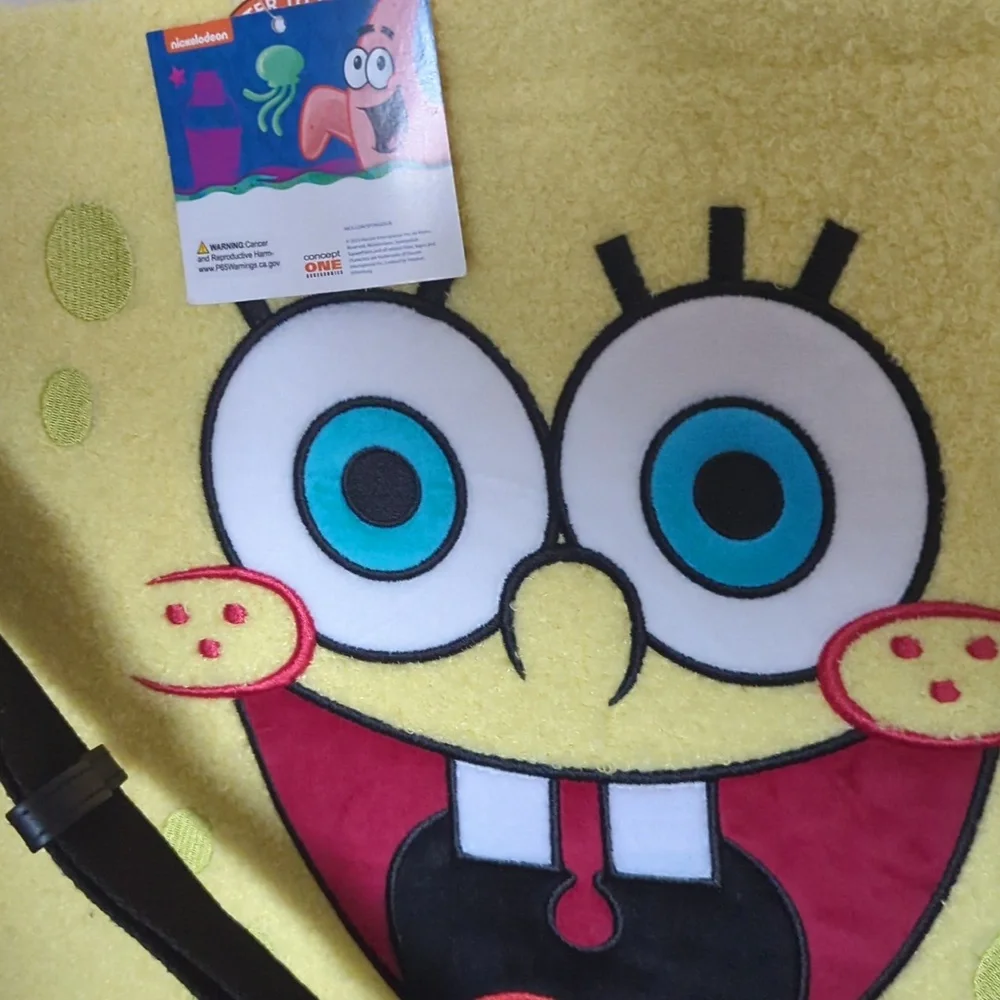 Rare xl tote terry SpongeBob weekender bag​​​​​​​ - Picture 4 of 4
